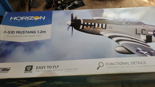 Flite 51d mustang 2m - 1.2m, bnf
